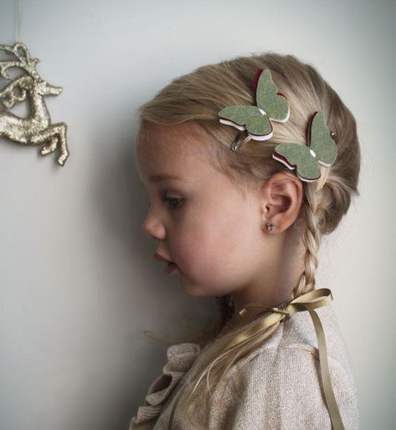 Penteado Infantil Fácil com Liguinhas para Páscoa