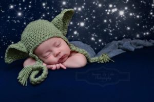 ensaio newborn star wars