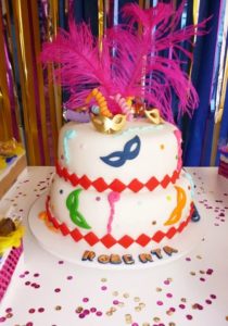 bolo festa Carnaval